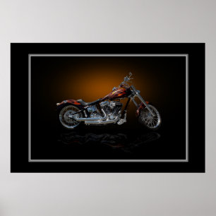 Aangepaste bike poster