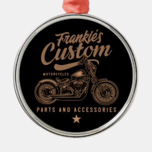 Aangepaste biker-motorfiets metalen ornament