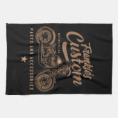 Aangepaste biker-motorfiets theedoek (Horizontaal)