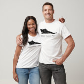 Aangepaste biljart poolcompetitie teamuitrusting t-shirt (Unisex)