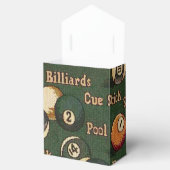 Aangepaste Billiardbeugels Achtergrond voor beugel Bedankdoosjes (Geopend)