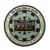 Aangepaste Billiardruimte Dartbord (Voorkant)