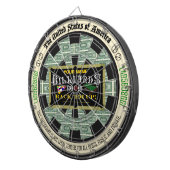 Aangepaste Billiardruimte Dartbord (Voorkant Rechts)