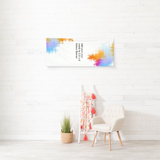 Aangepaste binnenste verticale banner met rand (Insitu)