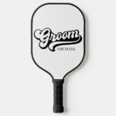 Aangepaste Birde en bruidegom Naam Pickleball Paddle (Voorkant)