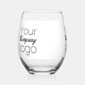 Aangepaste Black White Business Promotionele Toevo Wijnglas Zonder Voet (Rechts)