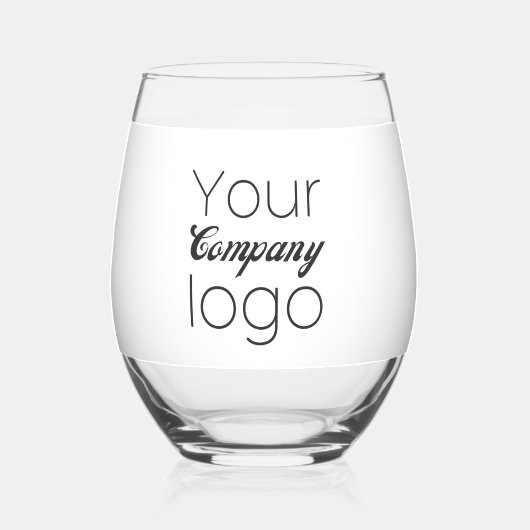 Aangepaste Black White Business Promotionele Toevo Wijnglas Zonder Voet (Links)