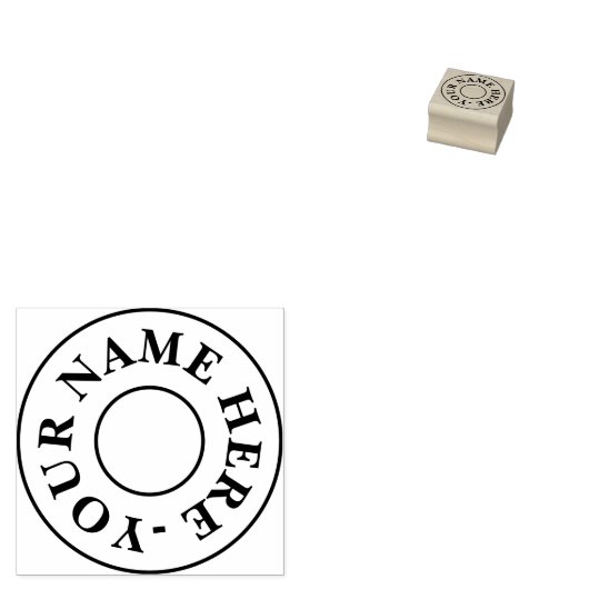 Aangepaste bladstempel 	rubberstempel (Gestempeld)