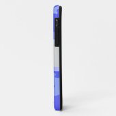 Aangepaste Blauwe Camouflage Blauwe Bow Case-Mate iPhone Case (Achterkant/links)
