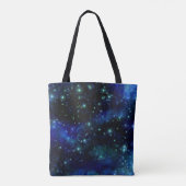 Aangepaste blauwe Canvas tas (Achterkant)