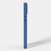 Aangepaste blauwe denim Heart iPhone / iPad case (Achterkant / Rechts)