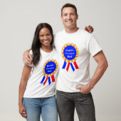 Aangepaste,  blauwe lintT - shirts (Unisex)