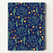 Aangepaste blauwe Llama-lerarenplanning Notitieboek (Achterkant)