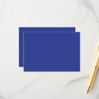 Aangepaste Blauwe Minimalist | Premium Cadeaukaart