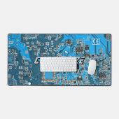 Aangepaste blauwe PCB-printplaat voor IT-professio Bureaumat (Keyboard & Muis)