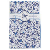 Aangepaste blauwe vogels van Delft Medium Cadeauzakje (Voorkant)