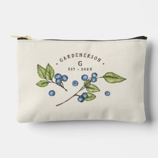Aangepaste Blauwebes Huwelijksdatum Etui