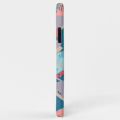 Aangepaste Blauwgroen Blauw Blush Perzik Sinaasapp Case-Mate iPhone Case (Achterkant/rechts)