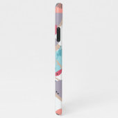 Aangepaste Blauwgroen Blauw Blush Perzik Sinaasapp iPhone Hoesje (Rechterkant)