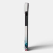 Aangepaste Blauwgroen blauwe Paarse mobiele telefo Case-Mate iPhone Case (Achterkant / Links)