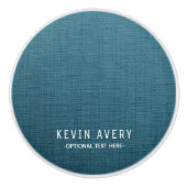 Aangepaste blauwlijnstructuur keramische knop (Voorkant)