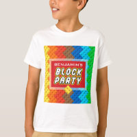 Aangepaste BLOCK PARTY Colorful Bricks Speelgoed B