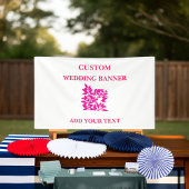 Aangepaste bloembanner | Afstudeerder | Baby | Ver Spandoek