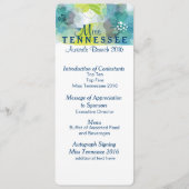 Aangepaste Bloemen Pageant Awards Brunch Programma (Voorkant)