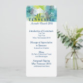 Aangepaste Bloemen Pageant Awards Brunch Programma (Staand voorkant)