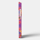 Aangepaste bloemenprint Magenta iPhone 6 Xtreme Ho Case-Mate iPhone Case (Achterkant / Links)