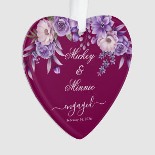 Aangepaste bloemensieradependant voor wijn met tek ornament