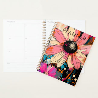 Aangepaste bloemstuk wekelijkse en maandelijkse pl planner