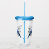 Aangepaste Blue Jay Acryl Drinkbeker (Rechts)