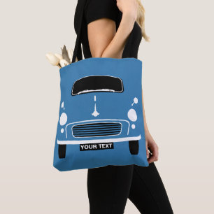 Aangepaste Blue Morris-Pop aanpassen Draagtas