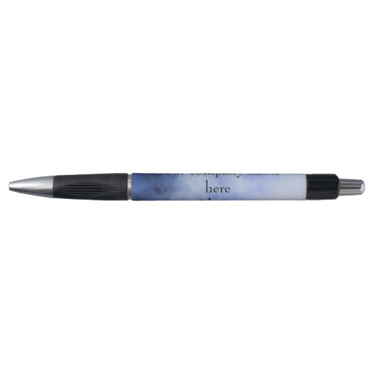 Aangepaste Blue White Waterverf Business Pens Pen (Voorkant)
