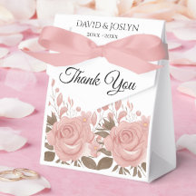 Aangepaste Blush Roze Bloemen 5e bruiloft Jubileum