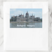 Aangepaste boedapest-tekst sticker 3 (Tas)
