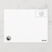  aangepaste boeddha briefkaart (Achterkant)
