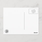 aangepaste boeddha briefkaart (Achterkant)