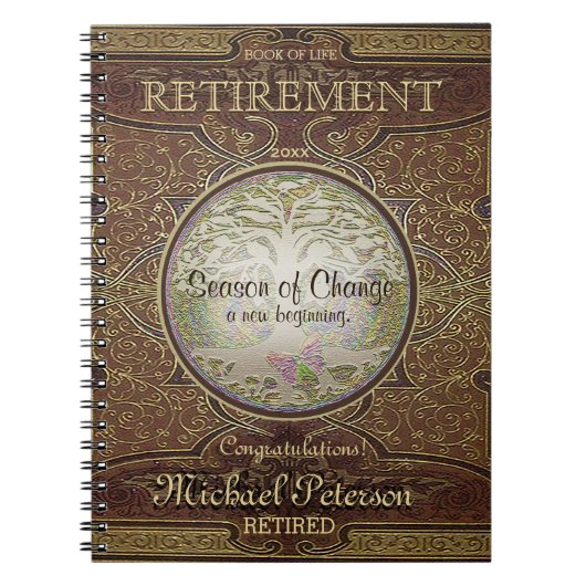 Aangepaste  boeking notitieboek (Voorkant)