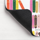 Aangepaste boekworm muismat (Hoek)