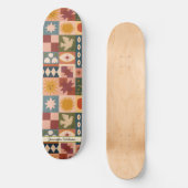 Aangepaste Boheemse Hemelse Patchwork Mystiek Skateboard (Voorkant)