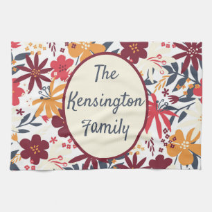 Aangepaste Bohemian Kitchen-handdoek Theedoek