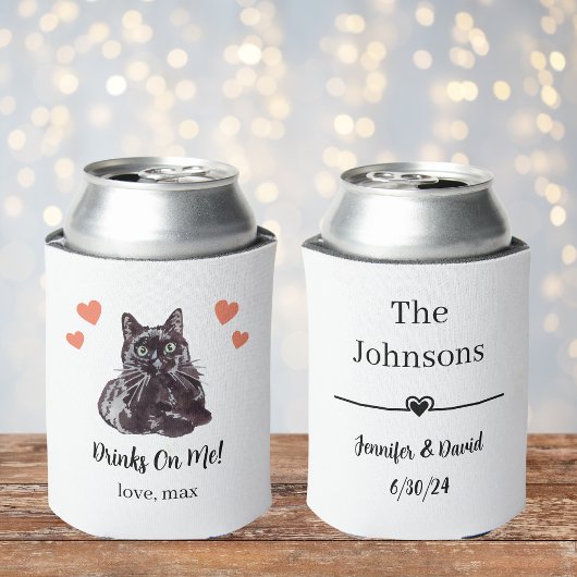 Aangepaste Bombay Cat Pet Wedding Koelbox Blikjeskoeler