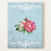 Aangepaste Bonjour Bienvenue Romantische Franske k Planner (Achterkant)
