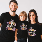 Aangepaste Boo Ghost Schattigee Trick or treat Hal T-shirt