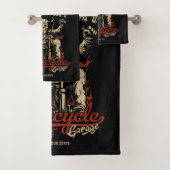 Aangepaste boodschappentas voor motorfietsen bad handdoek (Insitu)