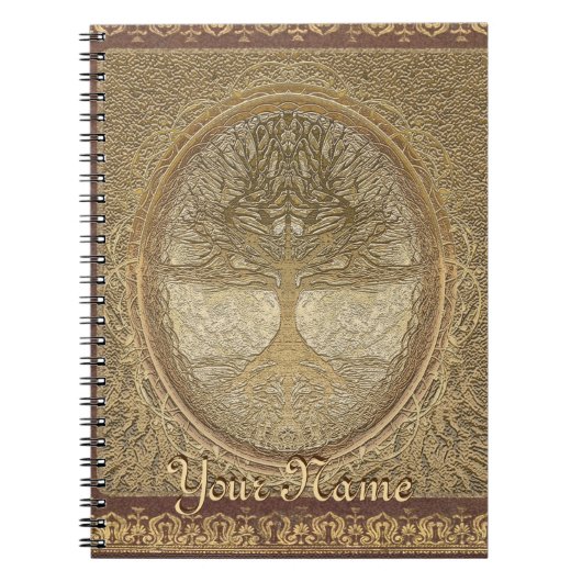 Aangepaste boomlaptop notitieboek (Voorkant)