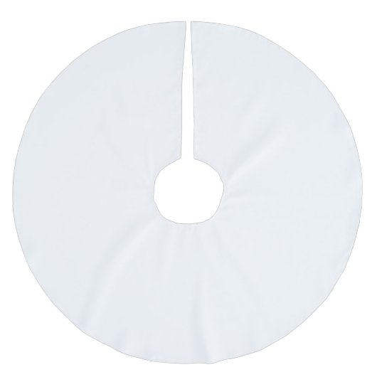 Aangepaste boomrok, geborsteld polyester kerstboom rok (Voorkant)