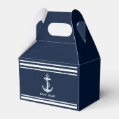 Aangepaste bootanker en naam Nautilus Bedankdoosjes (Voorkant Zijde)